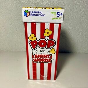 Learning Resources - POP For Sight Words Game Ages 5+ For 2 to 4 players Enjoy!